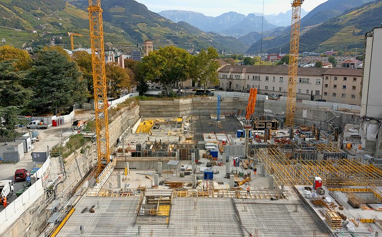 WaltherPark, un bâtiment multifonction en plein cœur historique de Bolzano