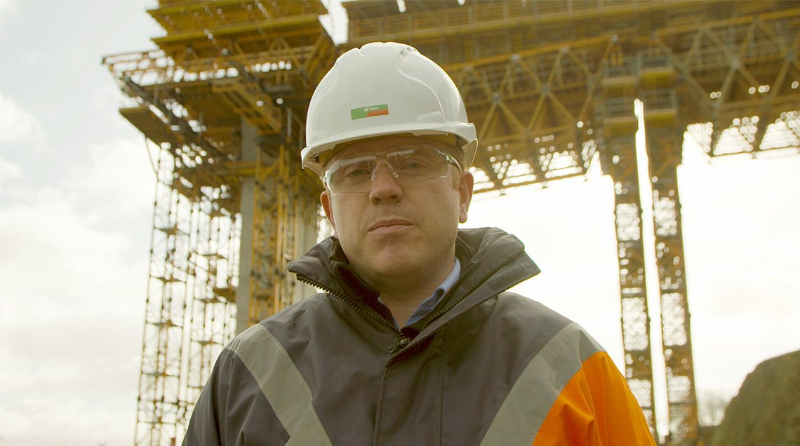 Brendan Meagher, Chef de chantier - BAM Civil