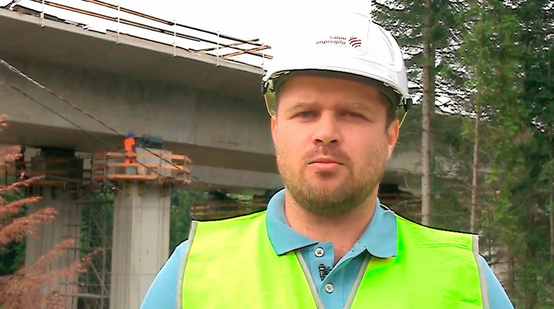 Marek Rymut, Responsable de la construction des ponts - Salini Impregilo